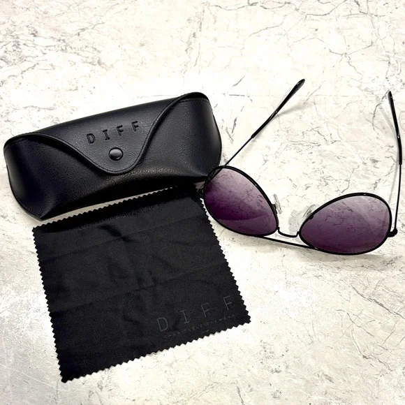 Diff Eyewear | Accessories | Nwot Diff Cruz Aviator  display picture 2